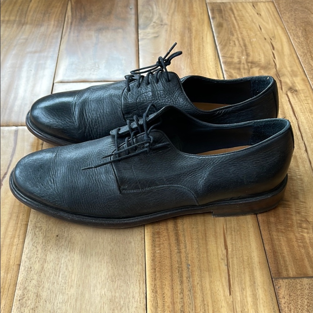 FRYE Black Leather Men's Dress Shoes